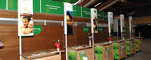 Messestand Tourismusverband